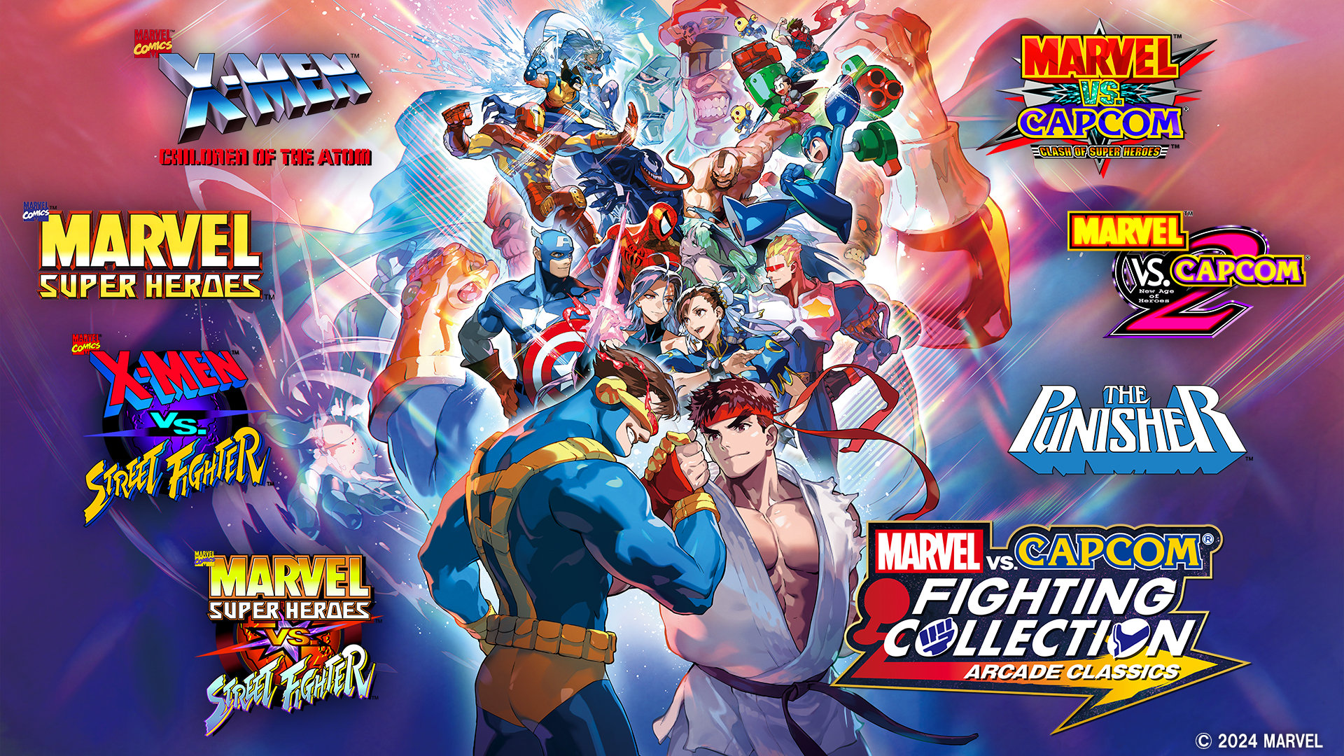 MARVEL vs. CAPCOM Fighting Collection: Arcade Classics」，収録タイトル紹介映像第1弾「X-MEN  CHILDREN OF THE ATOM」を公開