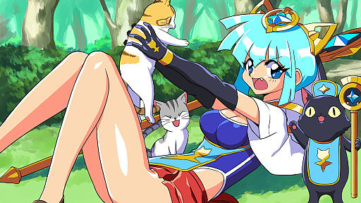 画像ギャラリー No.020のサムネイル画像 / エイプリルフールネタだった2Dアクションゲーム「精霊機フレイリート」,PC/コンシューマ機向けに2024年冬の発売決定