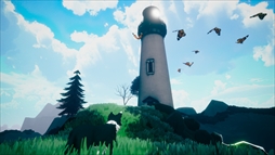 画像ギャラリー No.006のサムネイル画像 / 元気いっぱいのボーダー・コリーになって飼い主と一緒に世界の色を取り戻す「Farewell North」,Steamで配信中