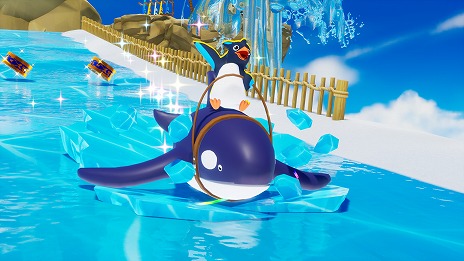 画像ギャラリー No.010のサムネイル画像 / 基本プレイ無料のサバイバルレース「Faaast Penguin」の配信日が9月20日に決定。最大40人のプレイヤーがペンギンを操作してぶつかりあう!
