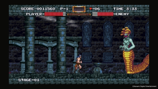 画像ギャラリー No.022のサムネイル画像 / DS版「悪魔城ドラキュラ」シリーズ3作品+アーケード版がセットになった「Castlevania Dominus Collection」の配信がスタート