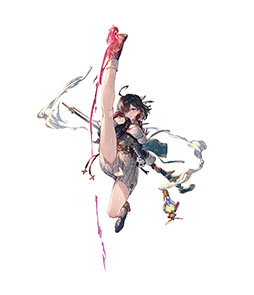 画像ギャラリー No.001のサムネイル画像 / 「ユミアのアトリエ 〜追憶の錬金術士と幻創の地〜」,杖や蹴りで戦う主人公ユミアにフォーカスしたムービーを公開