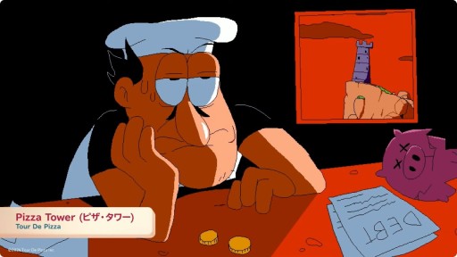画像ギャラリー No.001のサムネイル画像 / Switch版「Pizza Tower」がニンテンドーeショップで配信開始。アニメ風のグラフィックスが特徴のハイスピード2Dプラットフォーマー