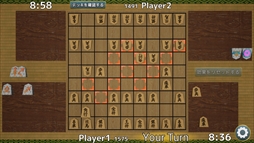 画像ギャラリー No.004のサムネイル画像 / さまざまな効果をもつ駒を使って,新たな戦略で将棋を楽しむ。ターン性ストラテジー「Piece Shogi」,Steamで配信開始