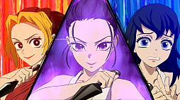 画像ギャラリー No.005のサムネイル画像 / 「鬼滅の刃 ヒノカミ血風譚2」,プレイアブルキャラ「雛鶴」「まきを」「須磨」の紹介映像を公開。3人が連携して鬼と戦う様子を収録