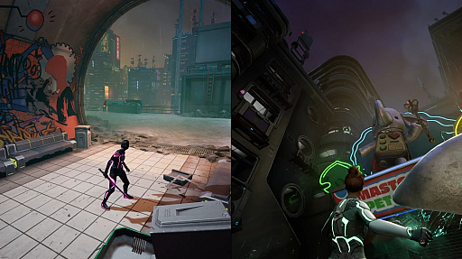 画像ギャラリー No.001のサムネイル画像 / ゲームの面白さは,遊ぶ相手によって変わる! 2人プレイ専用ゲーム「スプリット・フィクション」に,3人家族が「夫婦」「父娘」「母娘」で挑戦