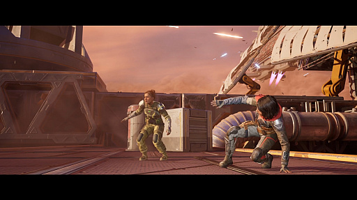 画像ギャラリー No.007のサムネイル画像 / ゲームの面白さは,遊ぶ相手によって変わる! 2人プレイ専用ゲーム「スプリット・フィクション」に,3人家族が「夫婦」「父娘」「母娘」で挑戦