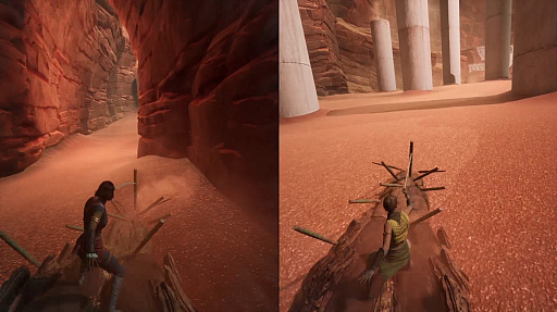 画像ギャラリー No.020のサムネイル画像 / ゲームの面白さは,遊ぶ相手によって変わる! 2人プレイ専用ゲーム「スプリット・フィクション」に,3人家族が「夫婦」「父娘」「母娘」で挑戦