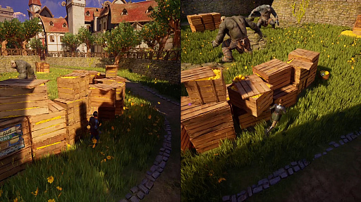 画像ギャラリー No.021のサムネイル画像 / ゲームの面白さは,遊ぶ相手によって変わる! 2人プレイ専用ゲーム「スプリット・フィクション」に,3人家族が「夫婦」「父娘」「母娘」で挑戦