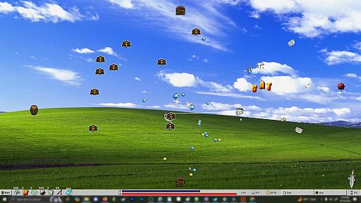 画像ギャラリー No.004のサムネイル画像 / インターネット老人会注目(?)のヴァンサバライク「Desktop Survivors 98」のデモ版が配信中