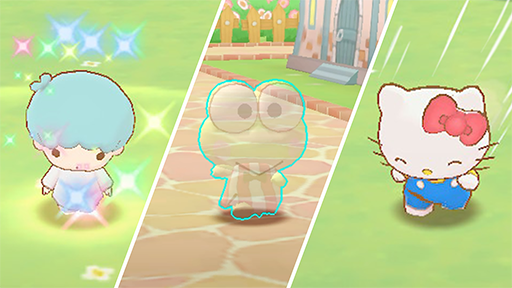 画像ギャラリー No.001のサムネイル画像 / ハローキティたちとおにごっこする「サンリオキャラクターズ ミラクルマッチ マジカルおにごっこ」,Switch向けに3月27日発売