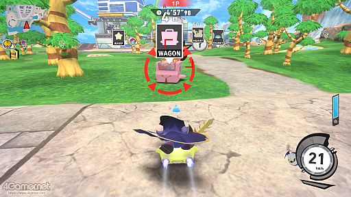 画像ギャラリー No.005のサムネイル画像 / 「カービィのエアライダー」の「シティトライアル」をもっと楽しむために! スカイアで迷わないための“ちょいコツ”&心得ガイド