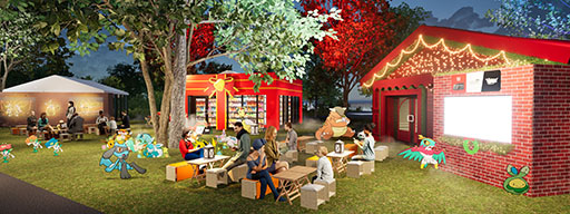 画像ギャラリー No.003のサムネイル画像 / でんきタイプのポケモンたちが灯すツリーなどを展開。「Pokémon Happy Holidays」と題した赤レンガ倉庫「ポケモン」ブースの詳細が明らかに