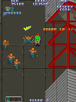 画像ギャラリー No.004のサムネイル画像 / 警官が銀行を襲ったギャング一味を追う。アクションSTG「クレイジーコップ」,アーケードアーカイブスで4月10日に配信