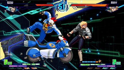 画像ギャラリー No.007のサムネイル画像 / 対戦格闘ゲーム「カオスコード -ネメシスエクスペリメント-」,参戦キャラのヒカル,カガリ,ゴウ,ヴェインなどのプロフィールとPVを公開