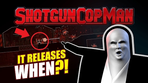 画像ギャラリー No.002のサムネイル画像 / 「My Friend Pedro」を開発したスタジオが手掛ける新作アクション「Shotgun Cop Man」の発売日が5月2日に決定