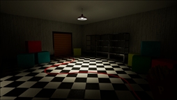 画像ギャラリー No.005のサムネイル画像 / 光り輝くポテトで戦え。巨大なハンバーガーに追われるホラーADV「デスバーガー」,Steamストアページを公開