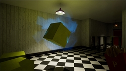 画像ギャラリー No.006のサムネイル画像 / 光り輝くポテトで戦え。巨大なハンバーガーに追われるホラーADV「デスバーガー」,Steamストアページを公開