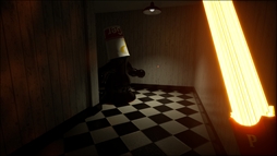 画像ギャラリー No.007のサムネイル画像 / 光り輝くポテトで戦え。巨大なハンバーガーに追われるホラーADV「デスバーガー」,Steamストアページを公開