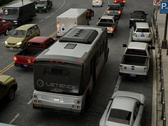 バス運転シム「Bus Bound」,4月30日リリースを発表。架空の都市でバスの交通網を整備し,利用者や歩行者にやさしい理想の都市へと変えていく