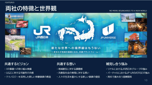 画像ギャラリー No.016のサムネイル画像 / JR西日本とJP UNIVERSEが,ゲームUGCプラットフォーム「竜宮国」を軸とした地域創生事業を開始。47都道府県をモチーフにした各国を舞台に,国作りや合戦などを楽しめる