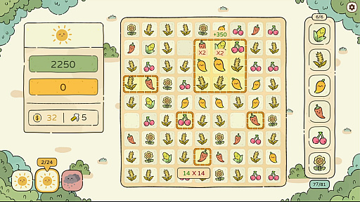 画像ギャラリー No.001のサムネイル画像 / Balatroインスパイアのデッキ構築型ローグライク「めぐりの花園」,Steamで発売。植物同士のシナジーを生かし,爆発的なスコアを狙っていこう