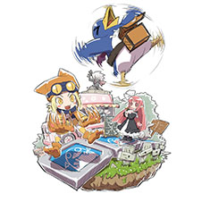 画像ギャラリー No.019のサムネイル画像 / 新プロジェクト「プリニーすごろく」の始動,スマホ版「魔女と百騎兵」も開発決定。日本一ソフトウェアの新作情報を一挙公開