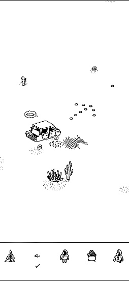 画像ギャラリー No.012のサムネイル画像 / モノクロの世界のなかにある,静かな驚き。「Hidden Folks+」の素朴で温かな風景に癒されよう(今日から始めろApple Arcade #64)