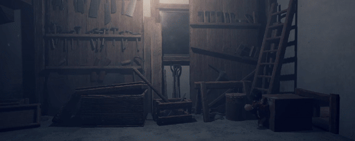 画像ギャラリー No.002のサムネイル画像 / 増改築を繰り返す謎の建物から,赤ん坊を背負った少女が脱出を目指す。ホラーアクションADV「Lull: Rest After Crying」,体験版配信開始