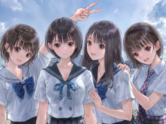 「BLUE REFLECTION Quartet: 少女たちのキセキ」,7月30日に発売。シリーズ4作品をまるごと楽しめる