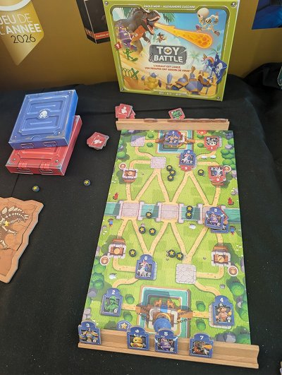 画像ギャラリー No.024のサムネイル画像 / フランス最大のアナログゲームイベント「FIJ2026」をレポート。アスドール大賞は「Toy Battle」,2人用ゲームが流行中