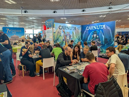 画像ギャラリー No.039のサムネイル画像 / フランス最大のアナログゲームイベント「FIJ2026」をレポート。アスドール大賞は「Toy Battle」,2人用ゲームが流行中