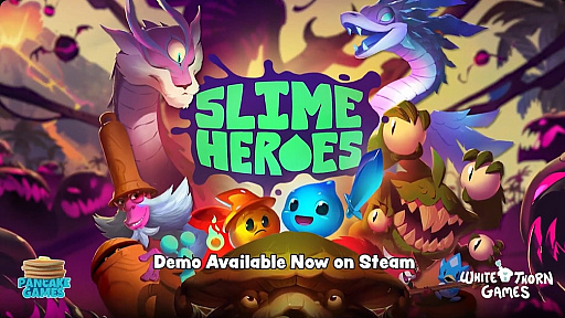 画像ギャラリー No.001のサムネイル画像 / 全編協力プレイできるスライムの大冒険アクション「Slime Heroes」デモ版を配信中