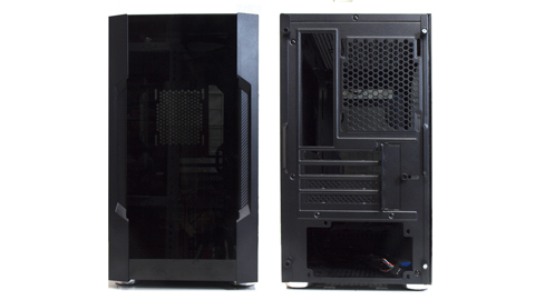 画像ギャラリー No.002のサムネイル画像 / サイズ,スライド式のガラス製サイドパネルを備えたゲーマー向けPCケースを発売