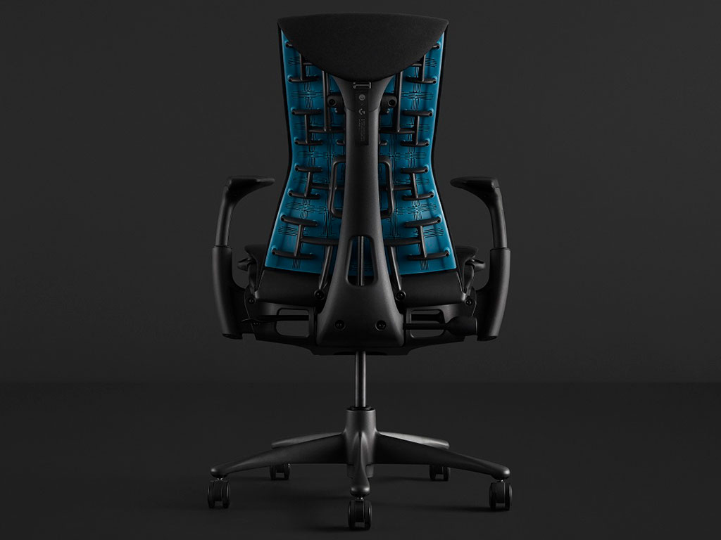 ハーマンミラーが開発したゲーマー向けチェア「Embody Gaming Chair」国内発売。価格は21万4225円