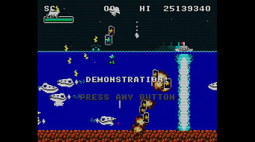 画像ギャラリー No.004のサムネイル画像 / 弾幕海戦シューティング「BATTLE MARINE」のゲームギア版,パッケージを9月にリリース予定