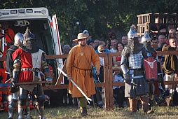 画像ギャラリー No.034のサムネイル画像 / ポーランド・リトアニア連合軍とドイツ騎士団が壮絶な戦いを演じる歴史イベント,「グルンヴァルドの戦い」の模様をレポート