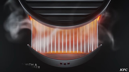画像ギャラリー No.009のサムネイル画像 / ケンタッキーフライドチキンが新型ゲーム機「KFConsole」の11月12日発売を発表。4K・120fps対応で,どうやらチキンも焼ける模様