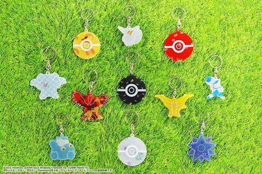 ポケモンシャツの端切れを使用したアクリルキーホルダーの第5弾が2月19