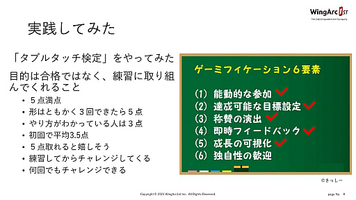 画像ギャラリー No.010のサムネイル画像 / 上司が部下に能動的な活動を促すためのゲーミフィケーション事例を紹介した「eラーニングアワード 2021 フォーラム」のセッションをレポート