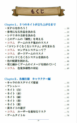 画像ギャラリー No.002のサムネイル画像 / 電子書籍「ゲームデザイン奮闘記〜5つのネイトの作り方〜」を出版