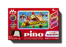 画像ギャラリー No.007のサムネイル画像 / KONAMIとコラボした「ボンバーピノ」らARゲームを楽しめる。「ピノ」の新パッケージ,10月9日より期間限定で販売