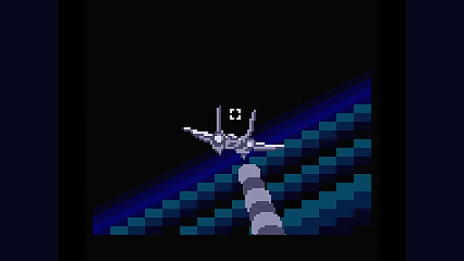 画像ギャラリー No.005のサムネイル画像 / MSX BASICで「アフターバーナー」を作ってみた。BASIC職人が動画を公開中