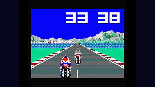 画像ギャラリー No.006のサムネイル画像 / MSX BASICで「アフターバーナー」を作ってみた。BASIC職人が動画を公開中