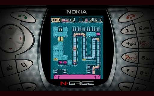 画像ギャラリー No.008のサムネイル画像 / 携帯電話N-Gage向けに20年ぶりの新作ゲームが発売される。「FLEA!」「FLEA!2」「Tapeworm disco puzzle」の3作品を楽しめる