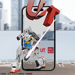 画像ギャラリー No.027のサムネイル画像 / 「機動戦士ガンダム」シリーズの45周年を記念したTシャツコレクションがUTより4月14日に発売。AR企画も本日より順次実施