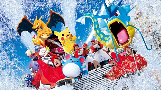 画像ギャラリー No.001のサムネイル画像 / USJ,ポケモンやマリオたちが出演する夏限定のびしょ濡れパレード「NO LIMIT! サマー・スプラッシュ・パレード」を7月1日から開催